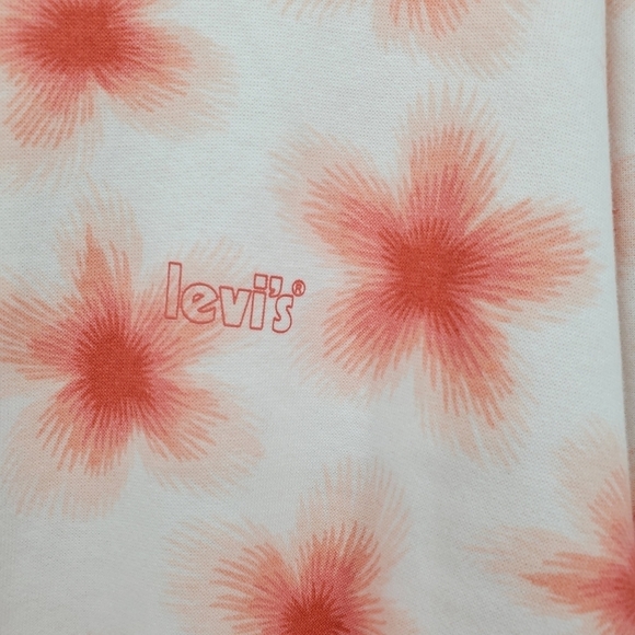 Levi's sport cinched hem line women's crop sweatshirt New with tags - Picture 7 of 14